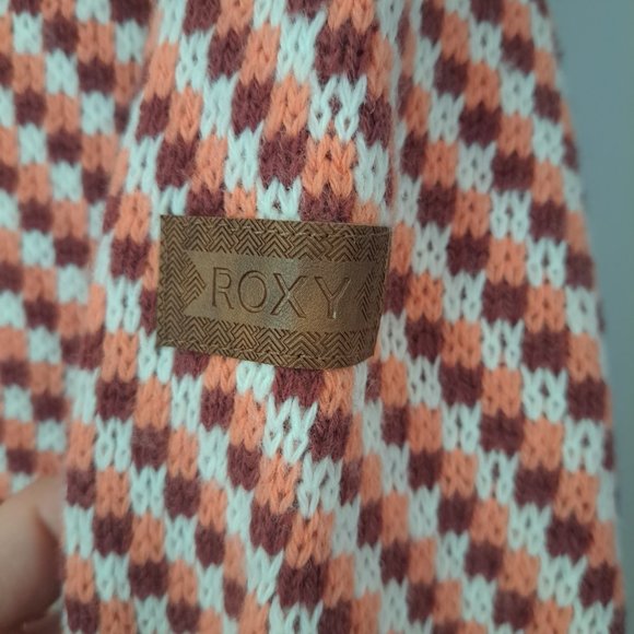 Roxy size womens medium/ Juniors Large heavy sweater - Picture 6 of 9